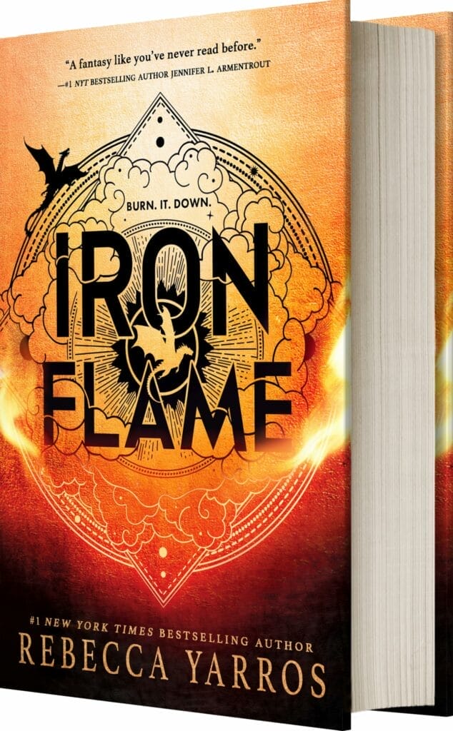 Book review of Iron Flame by Rebecca Yaros.